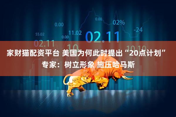 家财猫配资平台 美国为何此时提出“20点计划” 专家：树立形象 施压哈马斯