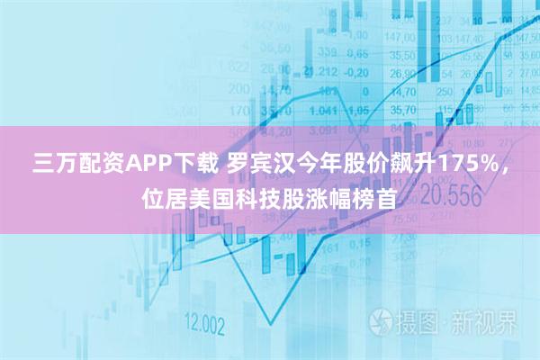 三万配资APP下载 罗宾汉今年股价飙升175%，位居美国科技股涨幅榜首